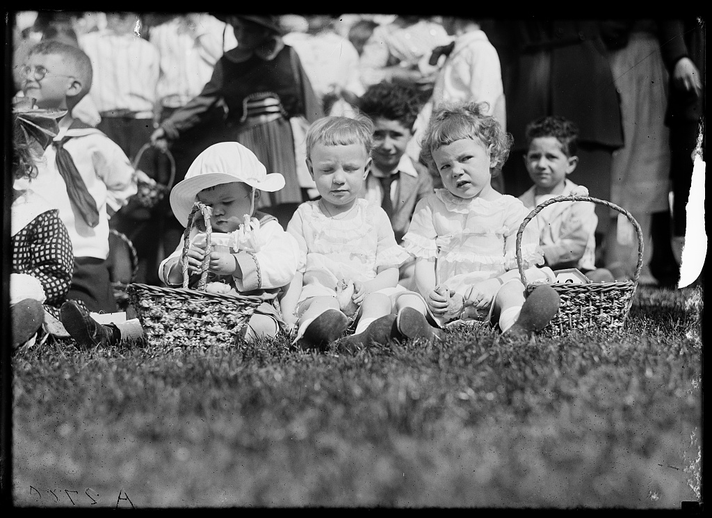 Easter Egg Roll at White House in 1921  National Photo Company Collection, LOC